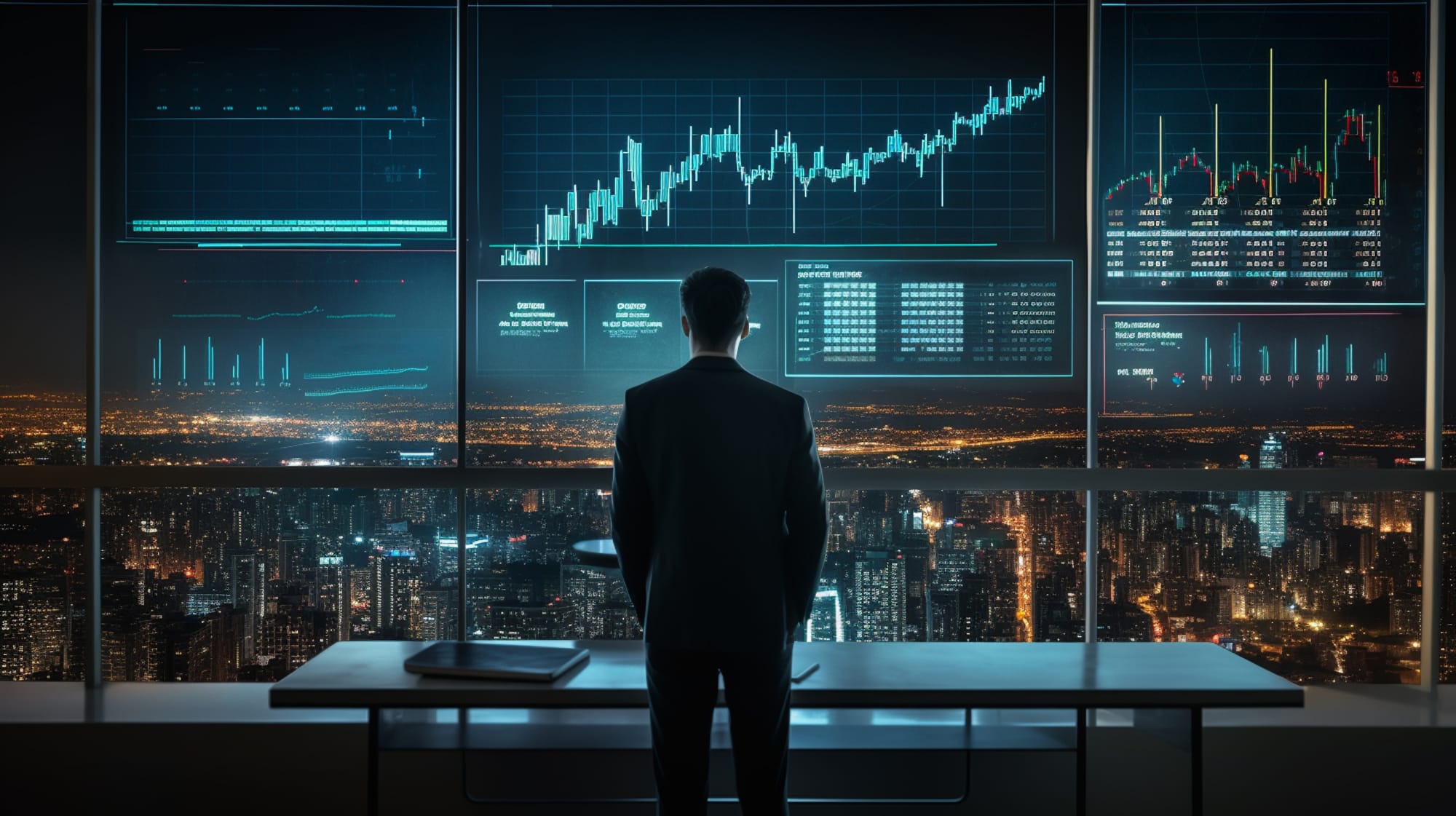 Manual override panel to pause or modify automated strategy