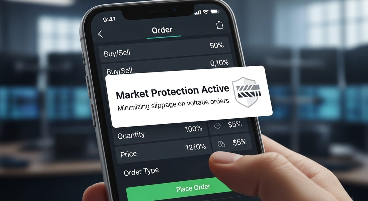 Why Cirrus has Enabled Market protection on the order window !